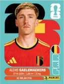 Figurita BEL12 del álbum Mundial 2026